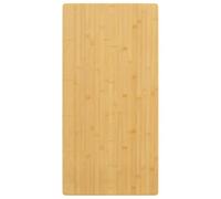 vidaXL Dessus de table 50x100x2,5 cm bambou