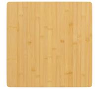 vidaXL Dessus de table 50x50x1,5 cm bambou