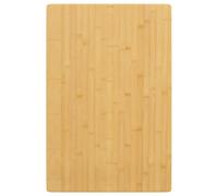vidaXL Dessus de Table 60x100x1,5 cm Bambou, Dessus de Table à Manger, Dessus de Table en Bambou, Dessus de Table Basse