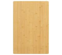 vidaXL Dessus de Table 60x100x1,5 cm Bambou, Dessus de Table à Manger, Dessus de Table en Bambou, Dessus de Table Basse