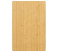 Vidaxl Dessus De Table 60x100x2,5 Cm Bambou Multicolore
