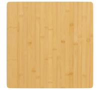 vidaXL Dessus de table 60x60x1,5 cm bambou 352694