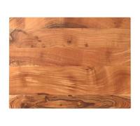 vidaXL Dessus de Table 80x70x2,5 cm rectangulaire Bois Massif d'acacia