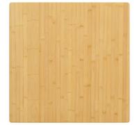 Vidaxl Dessus De Table 80x80x1,5 Cm Bambou Multicolore