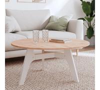 vidaXL Dessus de table Ø90x1,5 cm rond bois massif de hêtre