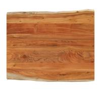 Vidaxl Dessus De Table 90x80x2,5 Cm Rectangulaire Bois Massif D'acacia Multicolore