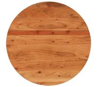 vidaXL Dessus de Table, Plateau de Table, Dessus de Table de Remplacement Salle de Séjour Intérieur, Ø70x3,8 cm Rond Bois Massif d'Acacia