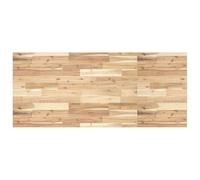 vidaXL Dessus de table rectangulaire 120x60x2 cm en bois massif d'acacia Marron