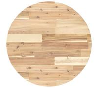 vidaXL Dessus de Table Rond Ø60x2 cm Bois Massif d'acacia