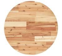 Vidaxl Dessus De Table Rond Ø60x2 Cm Bois Massif D'acacia Marron