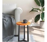 vidaXL Dessus de table rond cire marron Ø30x2,5 cm bois de pin massif 847124