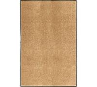 vidaXL Paillasson 323468 Lavable 120 x 180 cm Crème