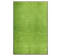 Vidaxl Paillasson Lavable Vert 120x180 Cm
