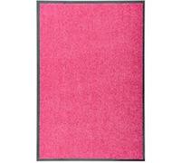 vidaXL Paillasson lavable - Rose - 60x90 cm