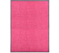 Vidaxl Paillasson Lavable Rose 90x120 Cm