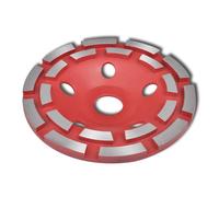 Disque de broyage diamanté à double ligne 125 mm
