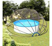 vidaXL Dôme de piscine 559x275 cm