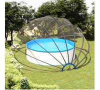 vidaXL Dôme de piscine 559x275 cm Housse couverture extérieure
