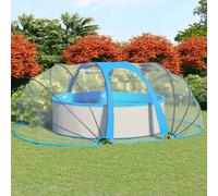 vidaXL Dôme de piscine ovale 530x410x205 cm