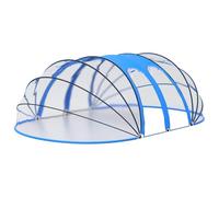 vidaXL Dôme de Piscine Ovale Couverture de Piscine Pavillon de Piscine Tente de Piscine Jardin Extérieur Arrière-Cour 620x410x210 cm