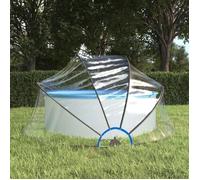 vidaXL Dôme de piscine rond 315x158 cm PVC