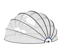 vidaXL Dôme de Piscine Rond 376x188 cm PVC