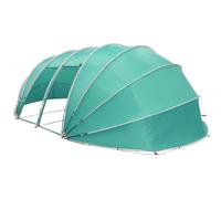 vidaXL Dôme de Tente de Piscine 640 x 432 x 205 cm Vert Mer, Jardin et Terrasse, Matériaux Imperméables, Dôme Tente Piscine, Couverture Extérieure, Résistant UV, Montage Rapide