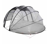 vidaXL Dôme de Tente de Piscine Transparent 538 x 440 x 204 cm PVC, Jardin et Terrasse, Matériaux Imperméables, Dôme Tente Piscine, Couverture Extérieure, Résistant UV, Montage Rapide