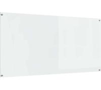 vidaXL Dos de cuisine Transparent 120 x 60 cm Verre trempé