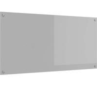 vidaXL Dosseret de cuisine gris clair 120 x 60 cm Verre trempé