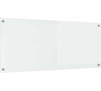 vidaXL Dosseret de cuisine transparent 120 x 50 cm Verre trempé