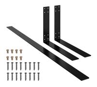 vidaXL Dossier pour canapé-palette noir 110 cm fer