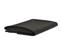 Vidaxl Doublure D'étang Noir 2x5 M Pvc 0,5 Mm Noir