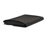 Vidaxl Doublure D'étang Noir 4x6 M Pvc 0,5 Mm Noir