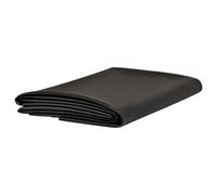 Vidaxl Doublure D'étang Noir 4x8 M Pvc 0,5 Mm Noir