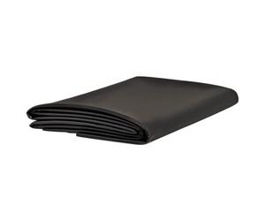 Vidaxl Doublure D'étang Noir 4x8 M Pvc 0,5 Mm Noir