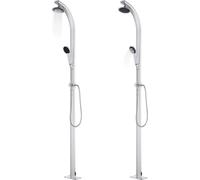 vidaXL Douche de jardin 215 cm aluminium