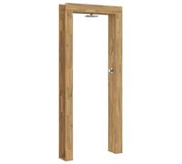 vidaXL : Douche de jardin, 226 cm, bois d'acacia massif et acier inoxydable, blanc