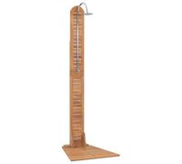 vidaXL Douche de Jardin Salle de Bain Toilette Douchette Bois de Teck Massif