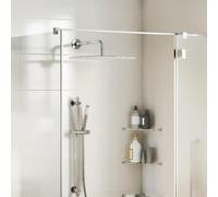 vidaXL Douche de pluie inox 304 50 cm ronde