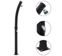 VIDAXL Douche solaire 20L - Noir