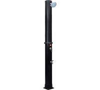 vidaXL Douche solaire avec pommeau de douche et robinet 40 L
