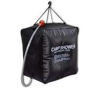 vidaXL Douche Solaire de Camping Voyage Énergie Chauffée Douche Portable