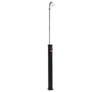 vidaXL Douche solaire de jardin noire 215 cm 8 L