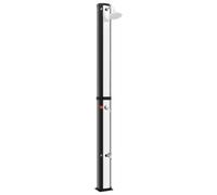 vidaXL Douche solaire d'extérieur avec pommeau de douche et robinet 35 L