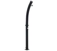 vidaXL Douche Solaire Douche de Camping Douche de Jardin Douche de Piscine Douche Portable Douche d'Extérieur Econome en Energie Noir 214 cm 20 L