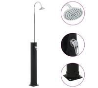 vidaXL Douche solaire - Noir - 20L