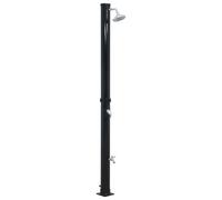 vidaXL Douche solaire noire 220 cm 20 L