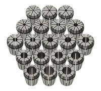 vidaXL Douilles de serrage ER32 19 pcs Ensemble d'outils de tournage