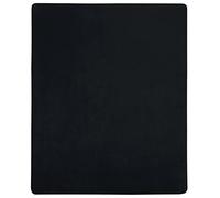 Vidaxl Drap-Housse Jersey Noir 140x200 Cm Coton